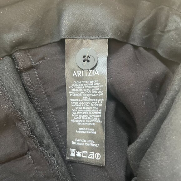 Babaton Pleated Pant Black size 6 - Picture 6 of 7